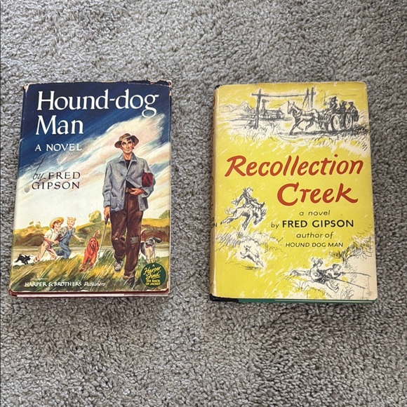 Other | Vintage Novel Set Hounddog Man Recollection Creek | Poshmark